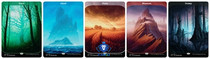 Magic card Basic Large painting Unstable 3 (Chicken Fly 3)English set of special collections