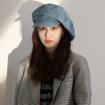 Civen & Kivan Bailey hat autumn and winter vintage newsboy hat cloud hat Japanese denim octagonal hat