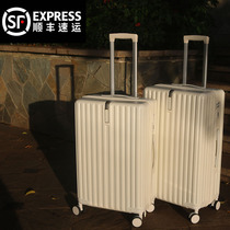 Hipster student luggage female Net red ins tide universal wheel mute boarding suitcase 24 male trolley case 30