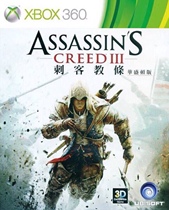 XBOX360 game disc Assassins Creed 3 Tyrant Washington Chinese version (5 start 6 SF)
