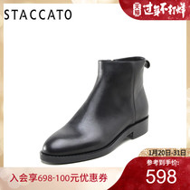 Sigatu winter new high top Plush warm cow leather fashion casual boots women's boots q9701dd8