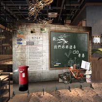Screen bar restaurant partition wall Bedroom occlusion fitting room Mobile folding European coffee street view double-sided process
