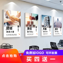 Company Cultural Wall Decoration Office inspirational sign hanging conference room meeting room wall wall painting