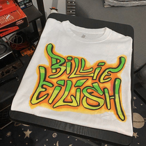 Earthman vip Billie Eilish Billie English alphabetical design