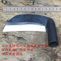 Semi-forged manganese steel small sickle cutting kitchen knife grass cutting knife agricultural sickle cutting cabbage cutting leeks