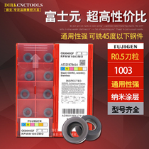 Fujiyuan CNC milling blade RPMW1003M0 CK8045 R5 thin blade 1003 knife grain Alloy Tool