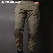 Fae soldiers eight generations summer motorcycle tactical pants mens slim-fit training tooling foot pants Army fans outdoor clothing