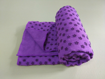 High-quality fine fiber yoga towel yoga carpet non-slip sweat-absorbing thickened yoga towel yoga mat mesh bag