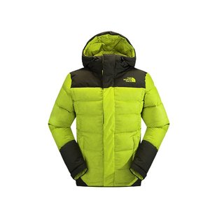the north face北面男式户外保暖羽绒服 800蓬防风连帽上衣cue5