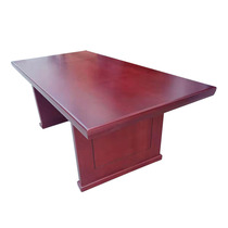 Rectangular large conference table long table reception negotiation table simple modern paint negotiation table business meeting table