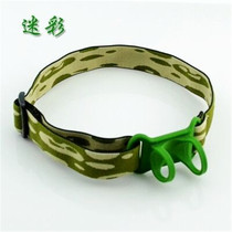 Flashlight headlamp with turning side with fixed flashlight compatible barrel diameter 22-25mm accessories to free hands