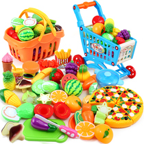Children's Play Toys 3-6 Years Old 7 Babies Simulate Vegetables and Fruits to See Le Girl Girl Princess 1245