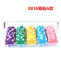 Chip tokens customized log100 pieces of no face value mahjong chess room applicable chip card mahjong hall chip coins