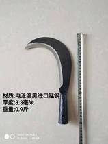 Handmade knife chopping wood cutting bamboo cane knife grass cutting knife manganese steel thickened Mountain knife farm tool outdoor sickle