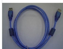  3m USB male-to-male cable USB data cable Double-headed USB cable USB to copy cable double magnetic ring