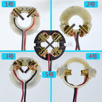 Accessories for Dayi Dongcheng electric wrench motor carbon carbon brush holder plastic cap brush cover carbon brush