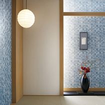 Japan imported 2021 New Mountain Moon wallpaper Japanese and tone silk texture tatami and room wallpaper spot