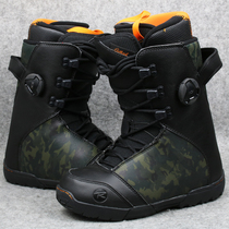 New mens and womens quick-wear snowboard shoes Couple BOA steel buckle lace-up novice warm large size snowboard shoes