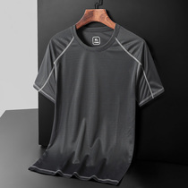 Sheng Tianlong outdoor new summer quick-drying T-shirt men 2021 round neck sports short sleeve quick-drying clothes