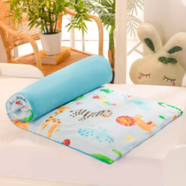 Kindergarten baby mattress upholstered household cot mattress autumn and winter plus velvet thickened childrens cushion