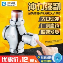 Squatting toilet flush valve hand press toilet toilet toilet toilet toilet toilet toilet press delay valve flush valve switch