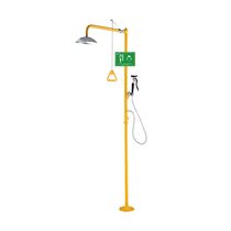 Runwanda WJH0458B stainless steel emergency shower mobile eyewash