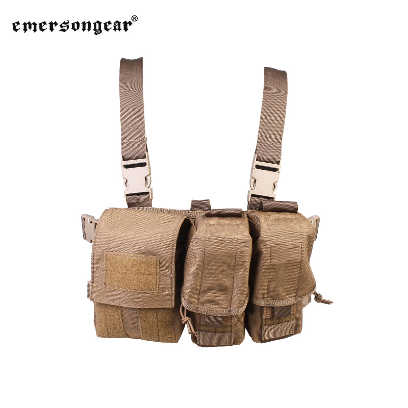 Emerson emersongear equipped outdoor field lightweight simple tactical vest chest hanging