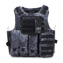 Big Cat Outdoor + 1000D Wear-resistant Amphibious Tactical Vest Jedi Survival cosplay Camouflage Vest