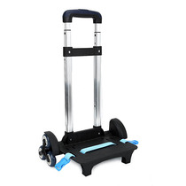 Primary School students aluminum alloy detachable tie rod schoolbag tie rod accessories three-wheeled stair climbing trolley trolley Rod rack