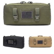 Outdoor large debris storage bag waterproof tactical accessories sports running bag molle accessories medical bag shoulder bag