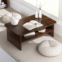 Japanese tatami small table home bedroom floating window low table Nordic windowsill table balcony small tea table side