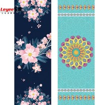 Yoga towel yoga yoga carpet mat mat towel folding fitness portable primary non-slip towel towel sweat printing Yu
