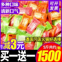 Bi Zan sea salt sugar-free mints fresh breath love candy bulk delivery Halloween candy snacks strong