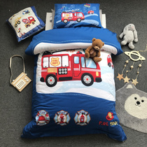 Childrens kindergarten quilt three pieces of summer pure cotton cover cover full suite of beds six pieces of cotton