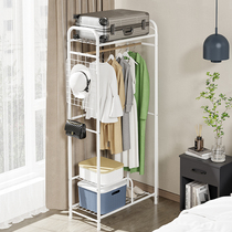 Hanghanger Ground Floor Bedroom Room Room Small Improvised Clothes Rack Shelving Shelving Doorway Doorway
