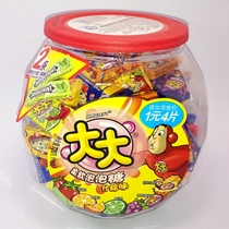 Large bubble gum barrel about 150 tablets Wrigley gum taste childhood candy after 8090 nostalgic snacks