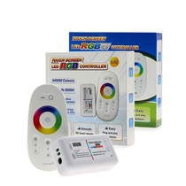 Led colorful light with light bar 2 4G touch controller RGB RGBW12v24v wireless remote control