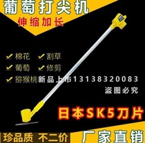 Electric fruit tree tiling machine New pinching grape new head pinching head to tip watermelon grass pruning rotation