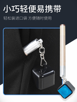 Dexo pen billiard cue pilehead small head multifunction Lancet Coincidentally Chalk Gun Powder Clamp Shell Powder Coated Lancet Two-in-one
