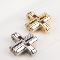 31g small hidden cross hinge Invisible hinge Folding door hinge Folding dining table and chair flap hinge