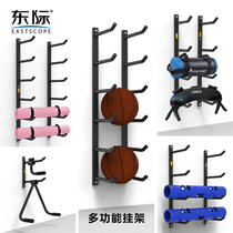  Dongji wall gun handle hanger Yoga mat rack vipr gun barrel rack Basketball rack Fitness small piece placement rack