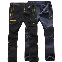 2019 outdoor waterproof quick-drying pants men's spring and summer light stretch hiking pants quick-drying casual rush pants