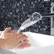 Childrens faucet silicone extension water nozzle baby guide sink extender extension extension lengthy water hand wash water Guide