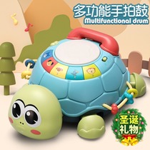 Baby Music hand clap drum children beat drum charging early Education 8 puzzle 1 year 0-6 months 16 baby toys 3