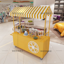 Stall cart Net safflower car Night market stall car Market stall car Supermarket promotion car Removable sales car