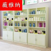 Load-bearing hairdressing products cabinet hair salon Barber shop shelves chic thick design storage elegant boutique