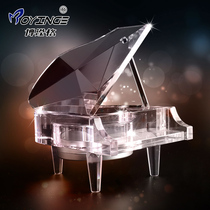 Christmas Valentines Day Birthday Gift Crystal Music Box Piano Music Box Send Girlfriend Send Girl Creative Gifts
