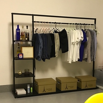 Indoor hanger Floor bedroom single pole coat rack simple clothes rack multifunctional drying rack storage rack