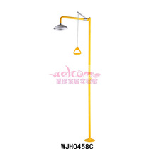 WJH0458C Emergency shower Factory inspection eye washer Shower stainless steel eye washer Shower