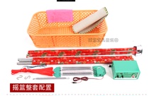 In the province not Chaoshan baby imitation rattan electric cradle crib bamboo cradle can be timed electric shaker